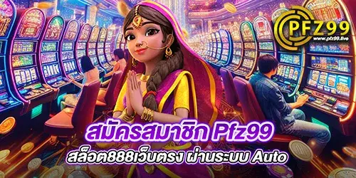 สมัครสมาชิก Pfz99 สล็อต888เว็บตรง ผ่านระบบ Auto